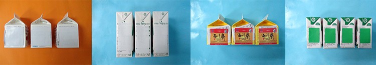 方瓶四面贴标机样品图 方瓶四面贴标机样品图