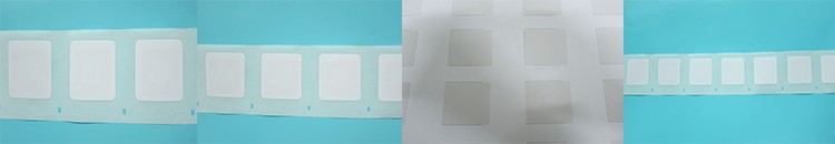 全自动卷膜贴标机样品图 全自动卷膜贴标机样品图
