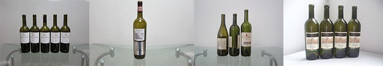 全自动红酒贴标机样品图 全自动红酒贴标机样品图