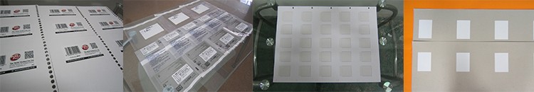 全自动平面多标贴标机样品图
